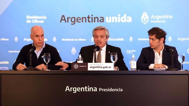 fernandez repitio la foto de la alianza del amba: retroceso en la zona cero