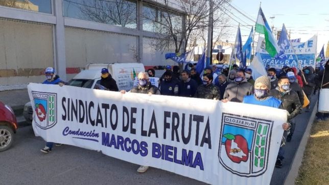 gremios amenazan con paralizar el alto valle si no se paga por zona desfavorable