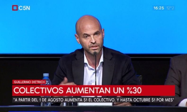 Dietrich trenes colectivos aumento Dietrich trenes colectivos aumento
