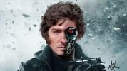 Javier Milei, caracterizado como Terminator