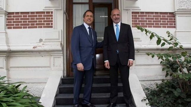 buzzi obtuvo otro encuentro con scioli luego de su victoria