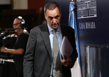 Manuel Adorni, jefe de Gabinete.