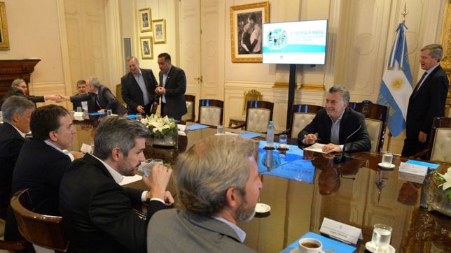 macri reune a su gabinete para definir una estrategia parlamentaria