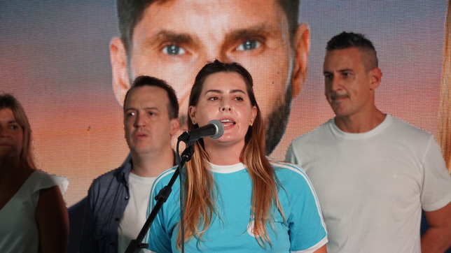 Lionella Cattalini, la candidata número tres en la lista de convencionales que lidera Pullaro.