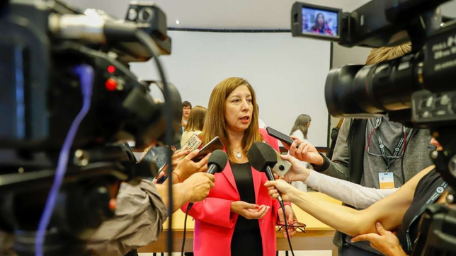 Arabela Carreras espera el tiempo para un posible retorno.&nbsp; Hoy, se dedica a la docencia en San Carlos de Bariloche.