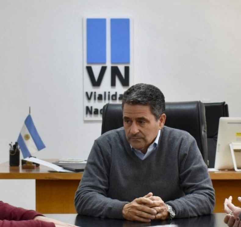 Guillermo Marcone, en su fugaz paso por Vialidad Nacional