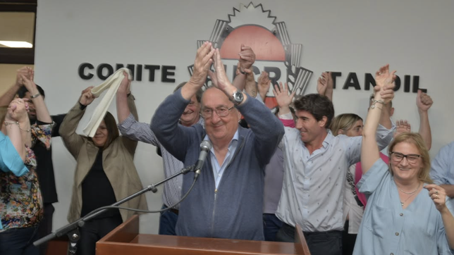 Miguel Lunghi, intendente de Tandil desde hace seis mandatos consecutivos.