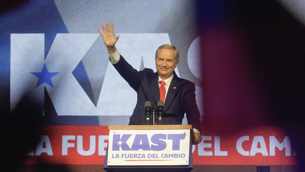 José Antonio Kast, presidente electo de Chile. La ultraderecha suma un alfil en la región.&nbsp;