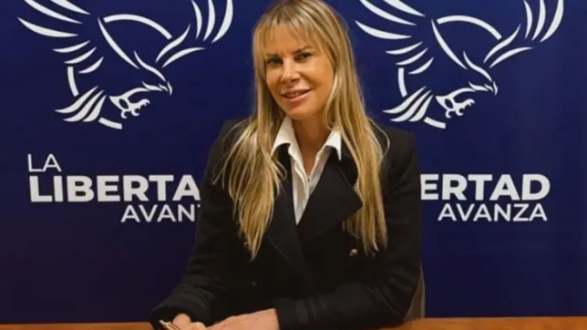 Karen Reichardt, candidata y vocera de La Libertad Avanza.