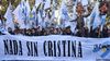 Marcha del peronismo en contra de la detención de CFK