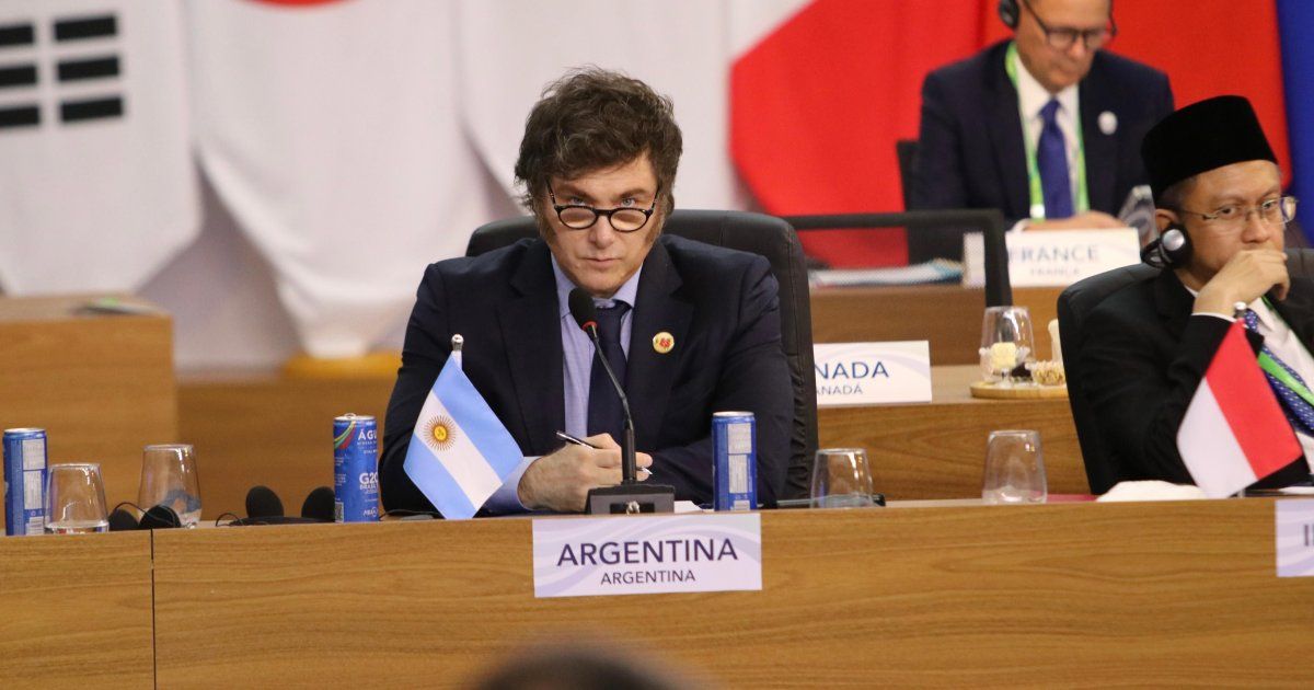 Javier Milei, un libertario solo en Río de Janeiro