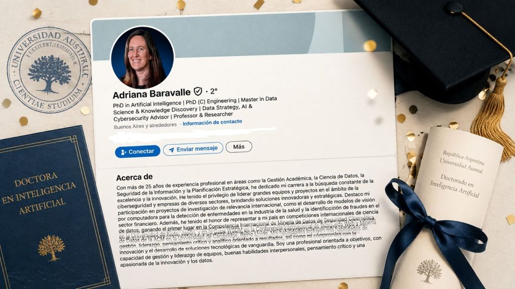 Adriana Baravalle, la doctora IA de Javier Milei
