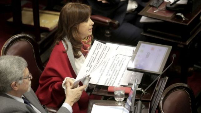 senado: cambiemos y el pj pospusieron el allanamiento a cfk
