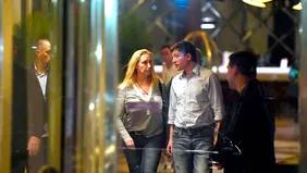 Karina Milei y Santiago Caputo.