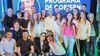 Santiago Giovagnoli, en el centro, candidato del oficialismo en Corral de Bustos.&nbsp;