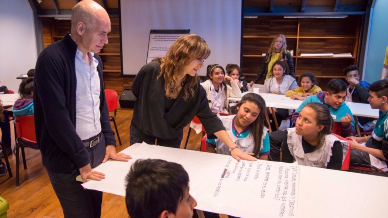 Larreta avisó: las tomas de colegios no frenan su reforma educativa