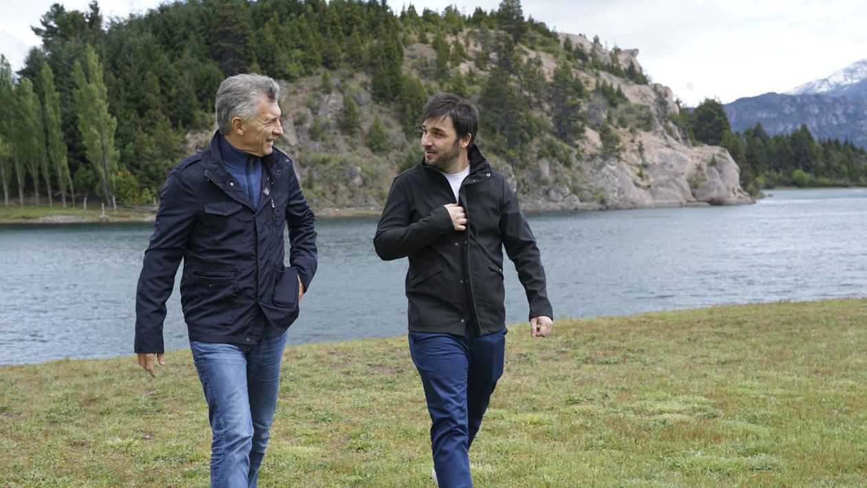 Mauricio Macri y el gobernador Ignacio Torres