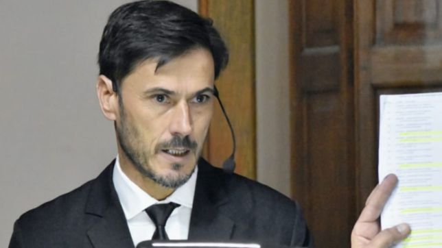 El intendente de Diamante, Ezio Gieco. En las elecciones legislativas de 2025 tuvo la mejor performance en Entre Ríos en la boleta de Javier Milei.