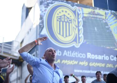 Gonzalo Belloso le agradeció a Sergio Massa tras salir campeón con Rosario Central