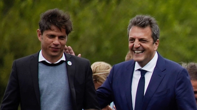 Axel Kicillof y Sergio Massa&nbsp;