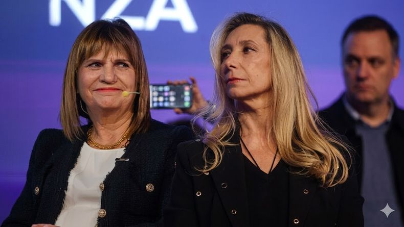 Patricia Bullrich y Karina Milei, archienemigas íntimas.