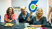 Elisa Carrió inició el tour patagónico por Viedma.