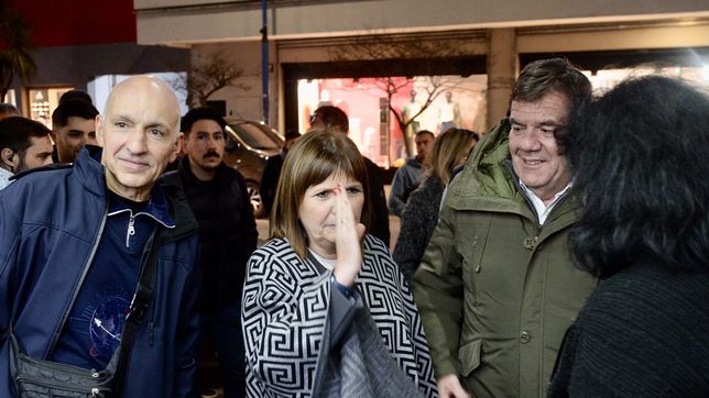¿si, se puede? paso deslucido de bullrich por mar del plata, sin palomas a la vista