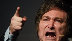 El presidente Javier Milei