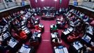 El Senado bonaerense, atravesado por la interna del peronismo.