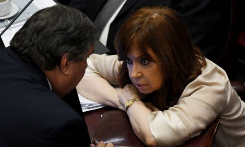 José Mayans y Cristina Fernández de Kirchner José Mayans y Cristina Fernández de Kirchner