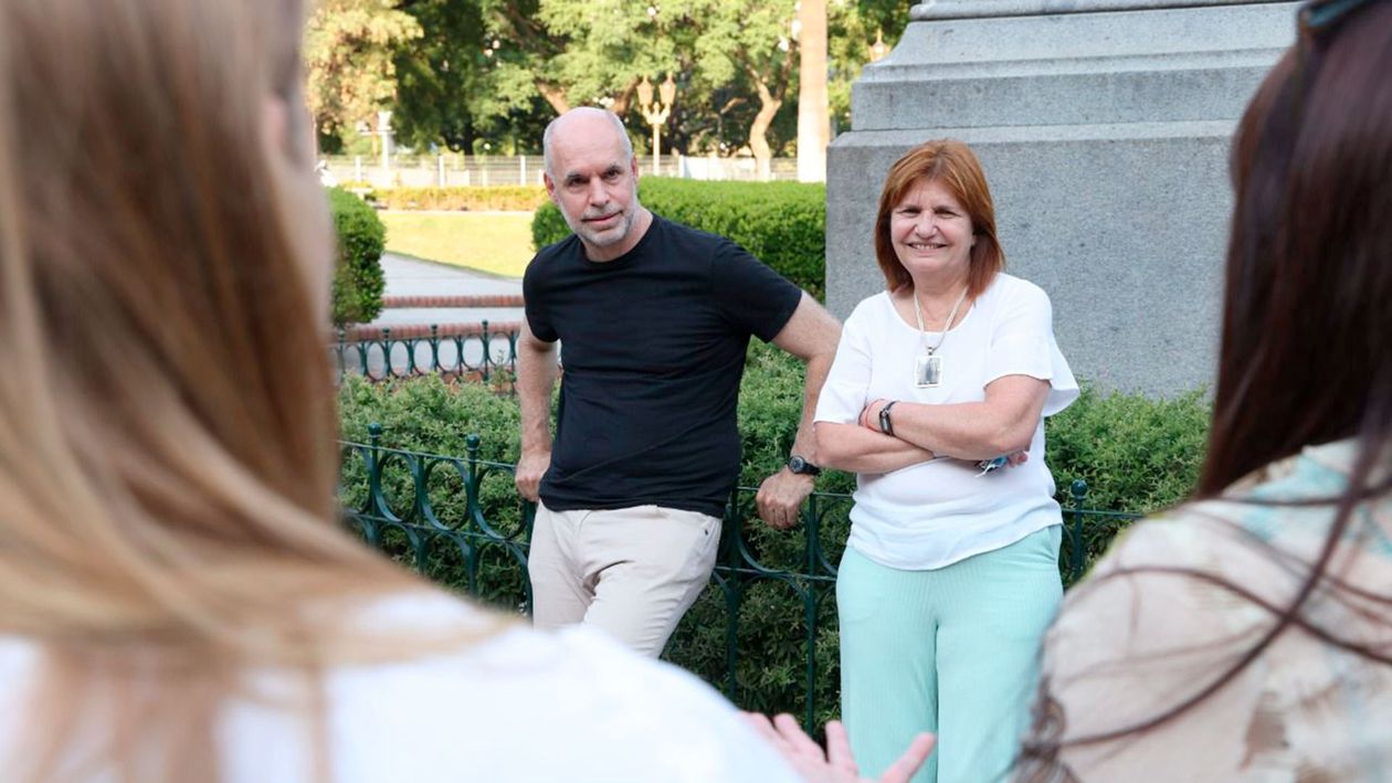 Horacio Rodríguez Larreta y Patricia Bullrich.