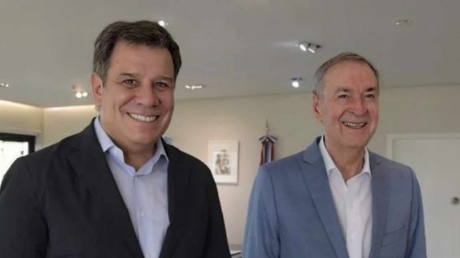 Facundo Manes y Juan Schiaretti. 