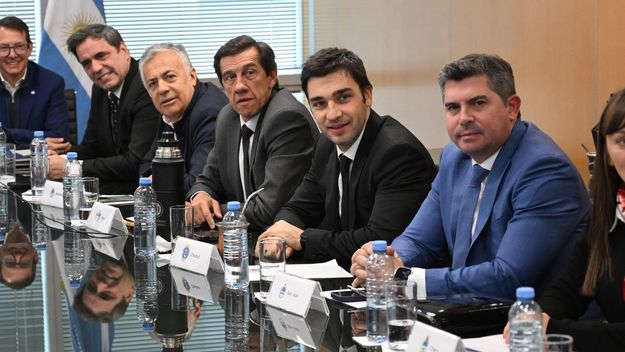 Los gobernadores que ayudaron a Javier Milei.&nbsp;