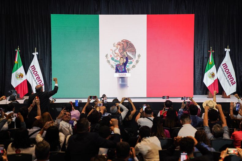 Claudia Sheinbaum, presidenta electa de México.