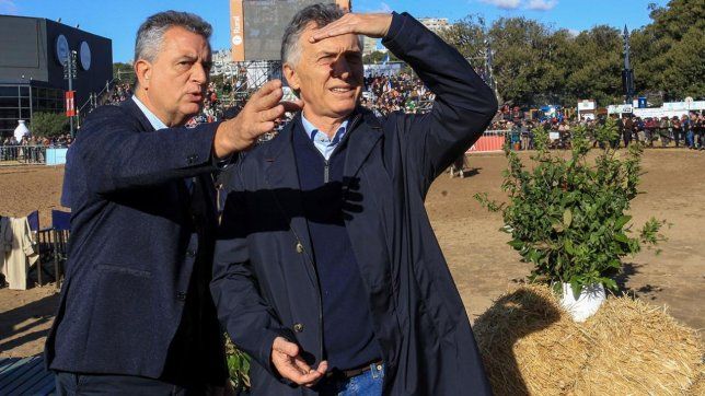 Mauricio Macri en La Rural en julio de 2022 (Foto: NA)