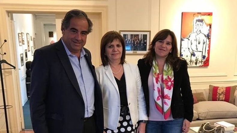 Patricia Bullrich Julio Martínez Inés Brizuela y Doria