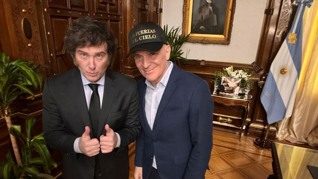 Javier Milei y José Luis Espert. 