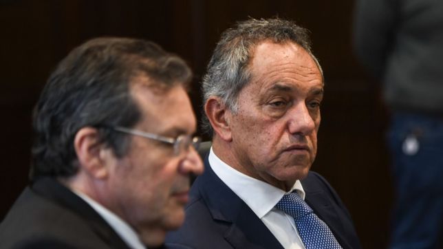 scioli pidio potenciar exportaciones? para ?traer dolares genuinos?