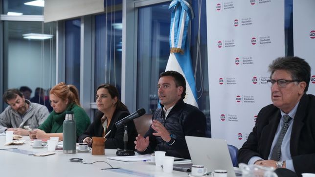 El bloque UCR, se expresa en contra de la SIDE de Javier Milei.&nbsp;