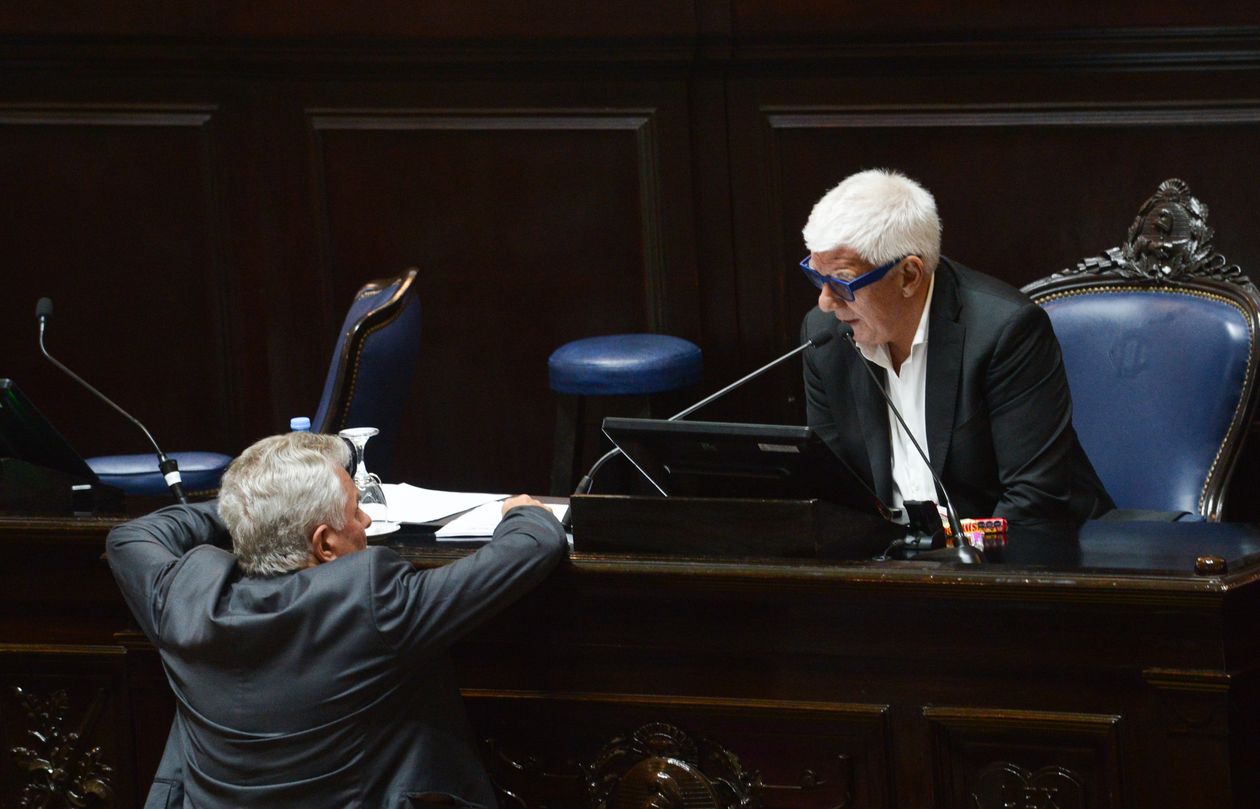 El presidente de la Cámara de Diputados, Alejandro Dichiara