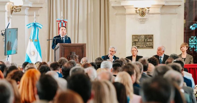 Domingo Sesín, presidente del Tribunal Superior de Justicia de Córdoba