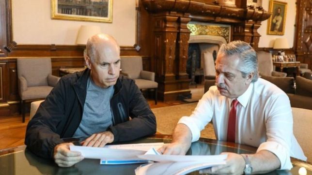 fernandez y larreta endurecen los controles de seguridad