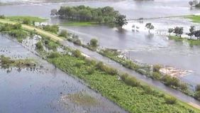 El agua no baja y vuelve a cruzar a bonaerenses con pampeanos