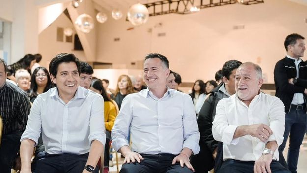 Gonzalo Roca, Gabriel Boronoroni y Luis Juez