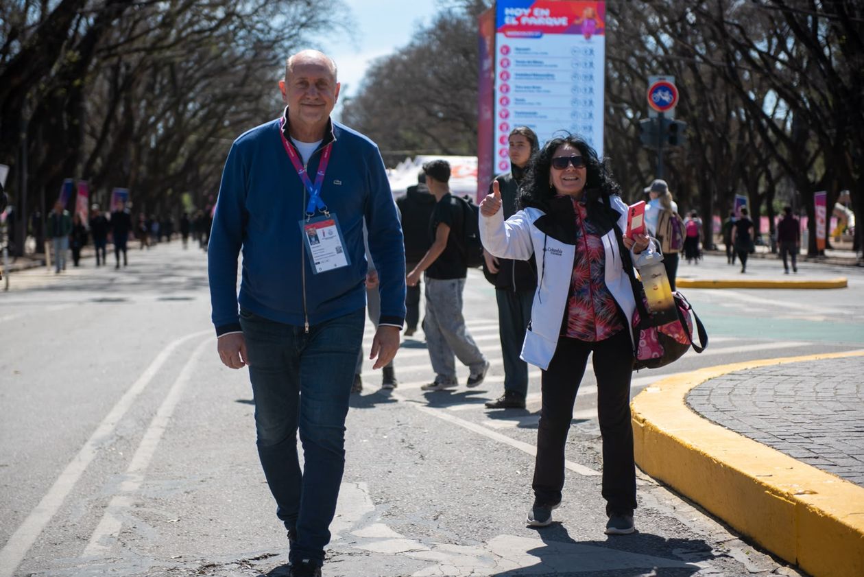 Omar Perotti, en los Juegos Suramericanos // Foto gentileza: Ana Ribas