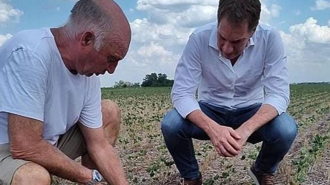 santilli, contra kicillof por la sequia: en las malas siempre se borra