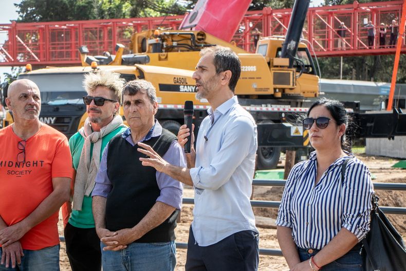 Pablo Petrecca inaugura la obra de paso bajo nivel en Junín