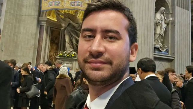 La vigilia de Nahuel Sotelo por el papa Francisco