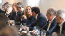 Karina Milei, junto a gobernadores.