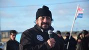 Oscar Martínez, secretario general de la UOM Rio Grande, lidera la resistencia obrera en Tierra del Fuego.